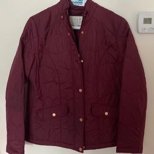 Burgundy jacket